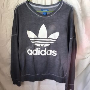 ✧Adidas Soft Crewneck Sweater Grey
»EUC!!